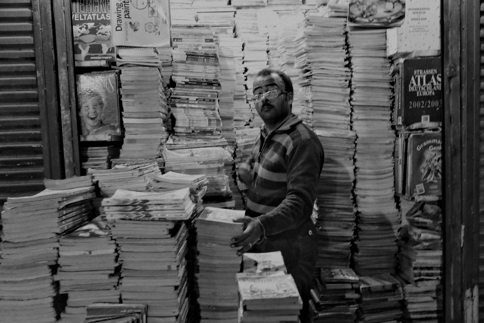 Libraire de rue alexandrin