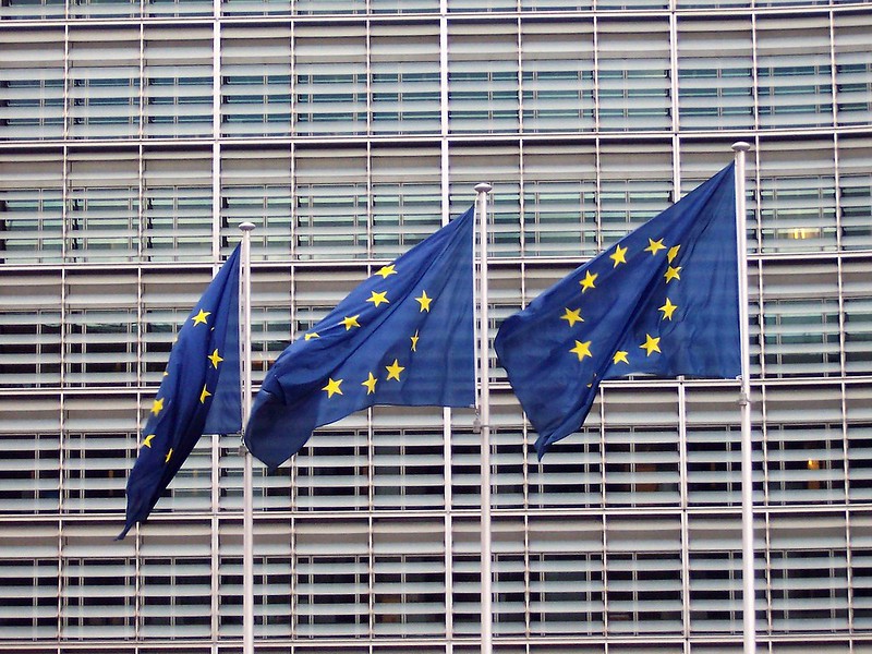 Drapeaux de l'Union européenne